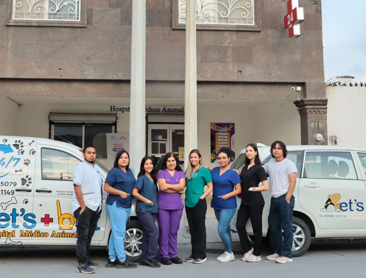 Personal del hospital veterinario en Apodaca - Pets Mas Bet