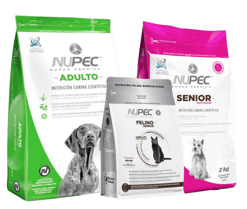 Alimento para mascotas en Apodaca Nupec